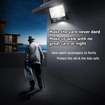 High Power Outdoor LED Solar Flood Light 200W 300W IP67 For Street Lighting
