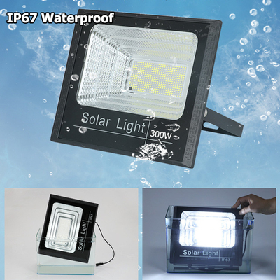 High Power Outdoor LED Solar Flood Light 200W 300W IP67 For Street Lighting